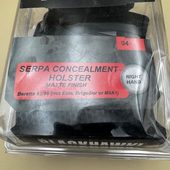 BLACKHAWK Serpa CQC Concealment Right Hand Holster Baretta 92 96 - Picture 4 of 9